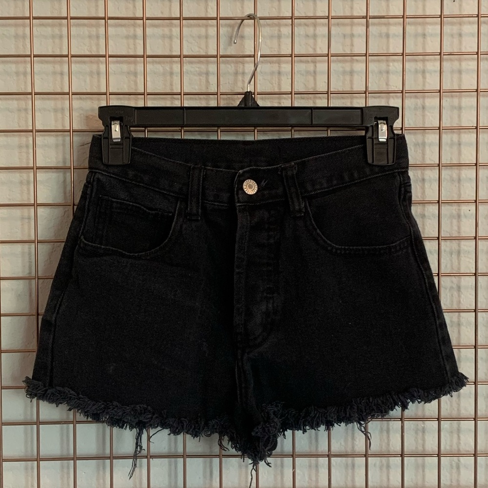 Brandy Melville Black Jean Shorts